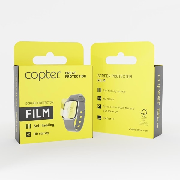 Copter Skærmbeskytter til Fitbit Versa 3 Transparent