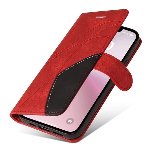 Til iPhone 17e / 16e KT-serie-1 dobbeltfarve Red
