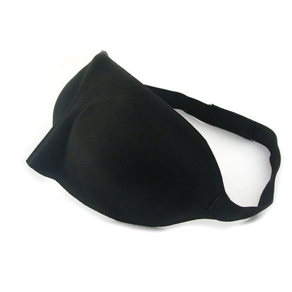 Sleeping mask 3D foam ylellinen mukava Musta Black