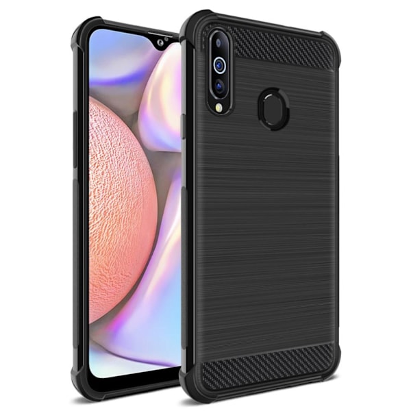 IMAK Vega TPU Karbon skal Samsung Galaxy A20s Svart