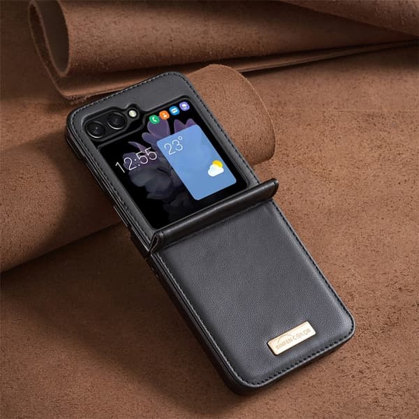 BINFEN COLOR Stødsikkert telefoncover til Samsung Galaxy Z Flip8 Black
