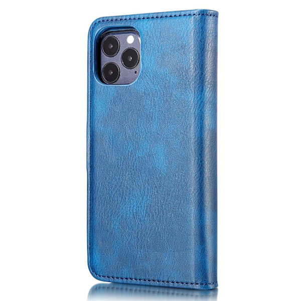 DG.MING til iPhone 13 stilfuld tegnebog taske - blå Blue