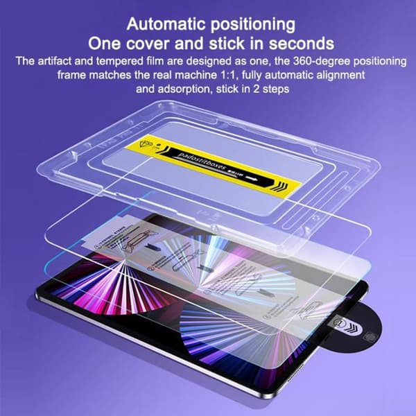 Til iPad Pro 11 (2025) / (2024) Skjermbeskytter herdet glass Transparent