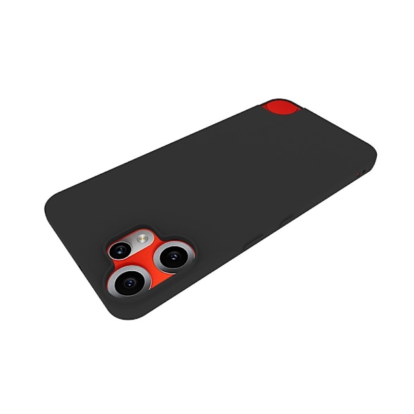 För Nothing CMF Phone 2 Pro Skal Matt Finish Mjukt TPU Skyddsfodral Svart