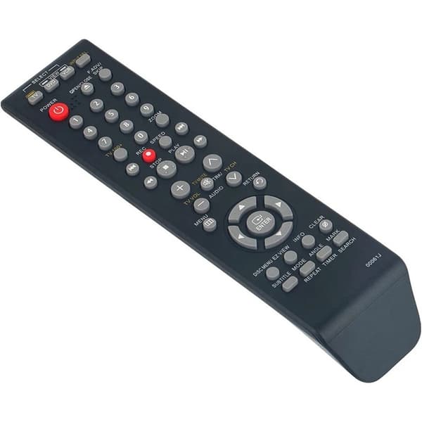 Fjernkontroll erstatning for 00061J for Samsung DVD-spiller V9700 V9800 Black