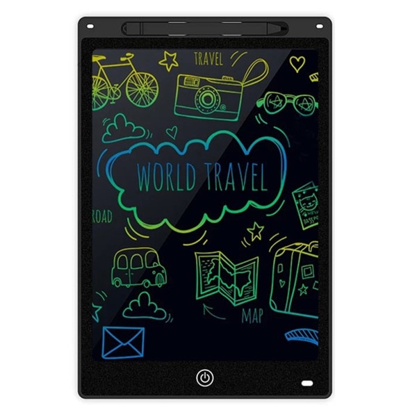 12 tuuman LCD-kirjoituslehtiö piirustusalusta Doodle-alusta Black