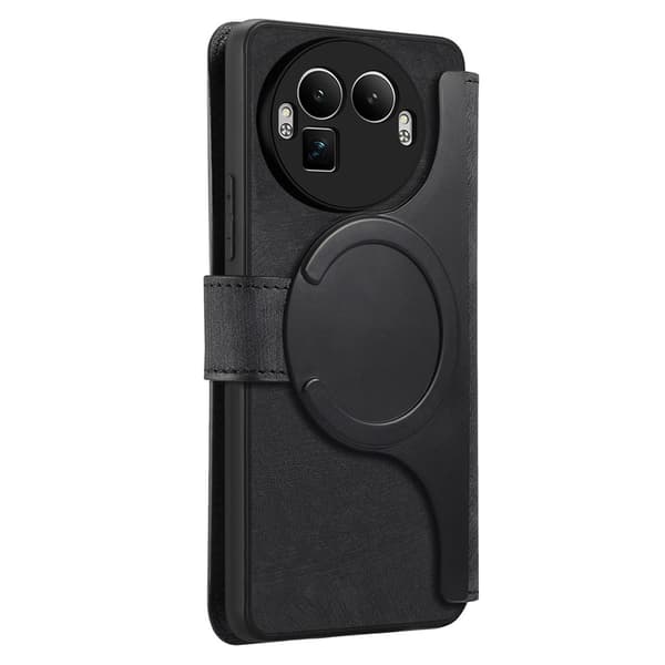 CASENEO Magnetisk Pungcover til Realme GT 8 Pro 5G Black