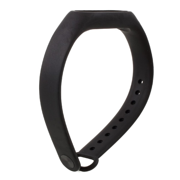 Joustava TPU-ranneke Xiaomi Mi Band 2 - musta Black