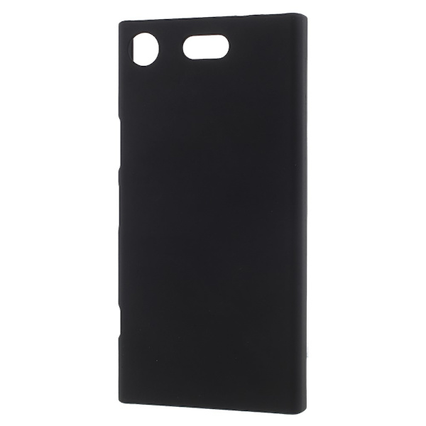 Sony Xperia XZ1 Compact Gummiert Deksel - Svart Black