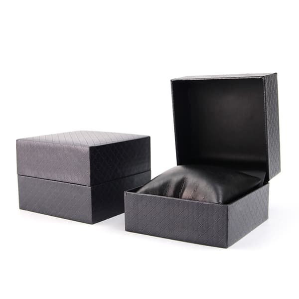 Watch Box Klocklåda Case Hållare Organiserare för klocka Watch Svart