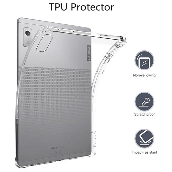 Lenovo Tab M9 - TPU Klar Matteret Tablet - Taske Transparent