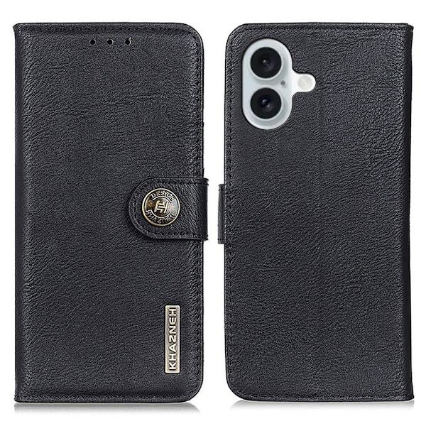 KHAZNEH For iPhone 17 Telefon Etui Black