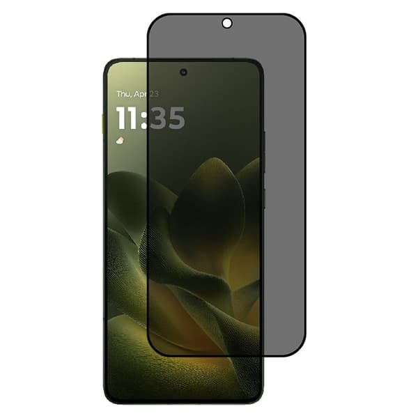 Privacy-hærdet glas til Motorola Edge 70 5G Black