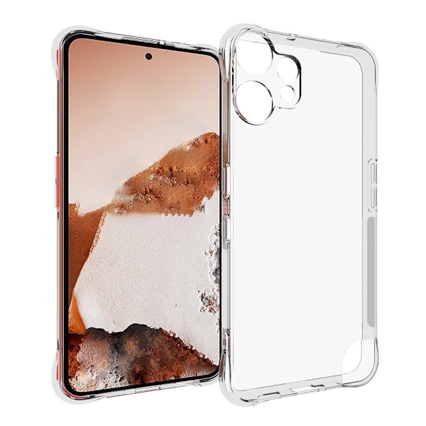 Til Nothing CMF Phone 2 Pro Case TPU Cover Bagside Transparent
