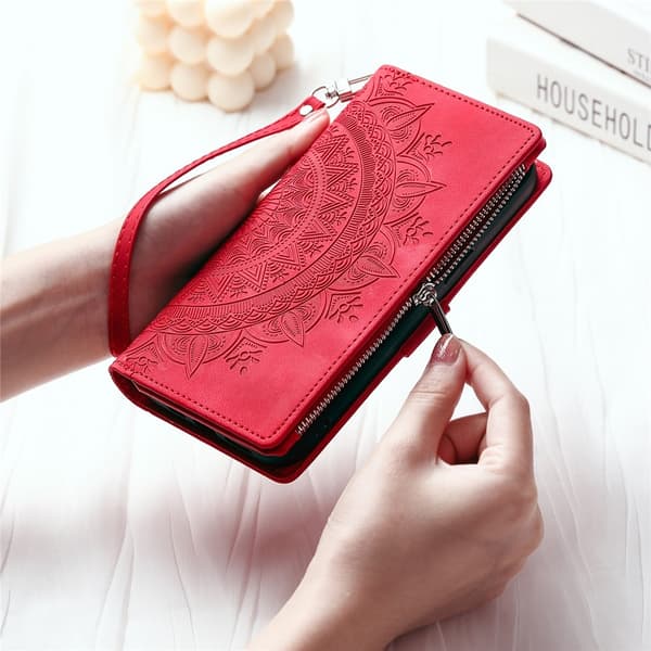 Til Xiaomi 17T Pro Pungcover Mandala Red