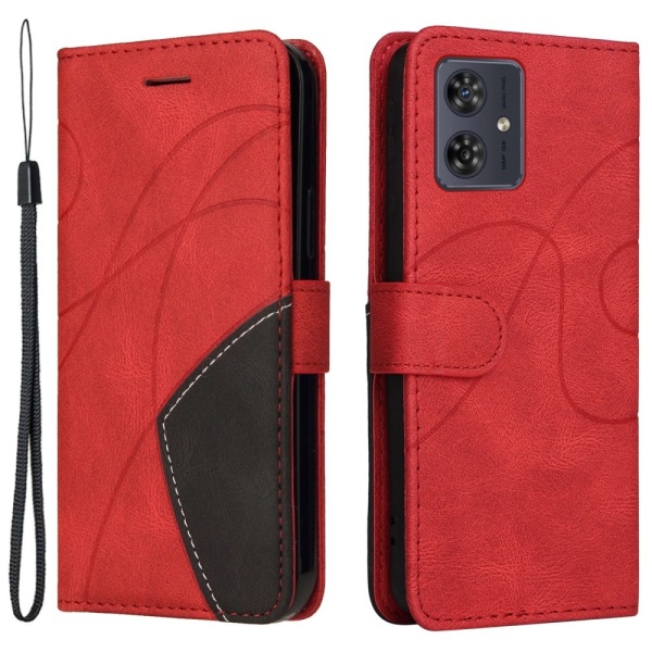 KT Plånboksfodral till Motorola Moto G54 - Röd Röd