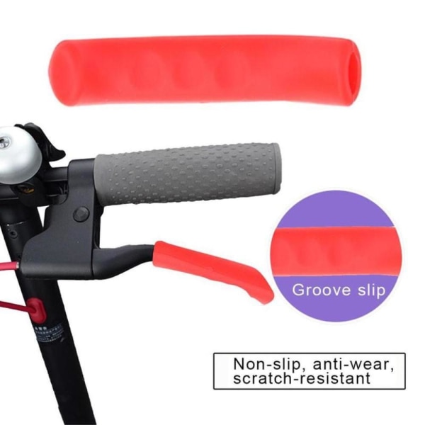 Brake Handle Cover Protector for Xiaomi Mijia M365  Red