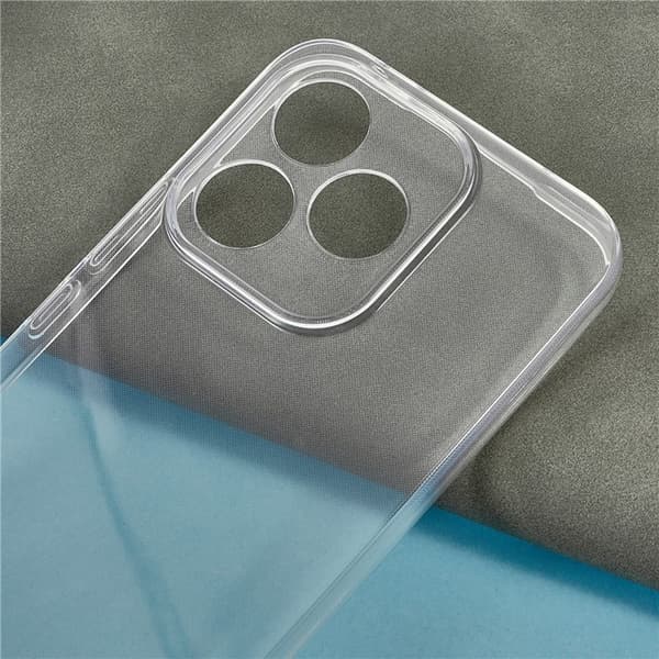 Til Honor 400 Lite 5G Case TPU Cover Bagside Transparent
