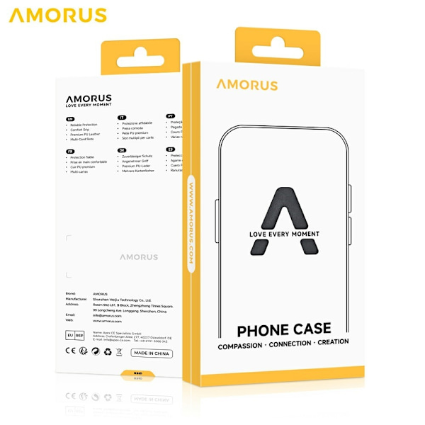AMORUS telefoncover til Samsung Galaxy S26 Red