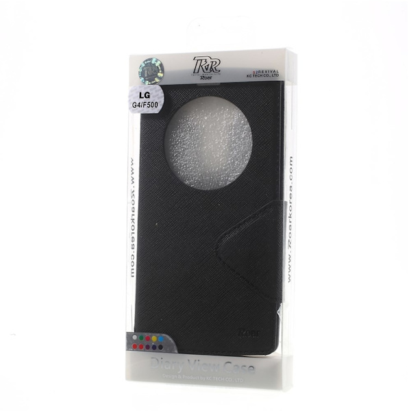 ROAR KOREA Diary View vindustaske til LG G4 Black
