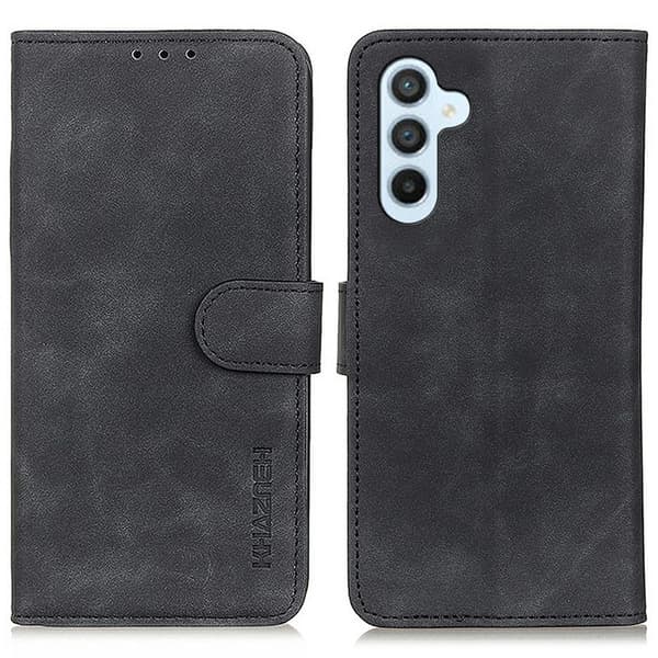 Til Samsung Galaxy A37 5G KHAZNEH retro telefoncover Black
