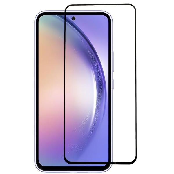 Til Samsung Galaxy A55 5G hærdet glas skærmbeskytter fuld dæknin Transparent