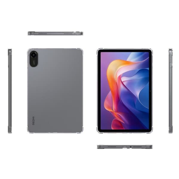 Xiaomi Redmi Pad 2 Suojakuori Iskunkestävä Läpinäkyvä TPU-tablettikotelo Transparent