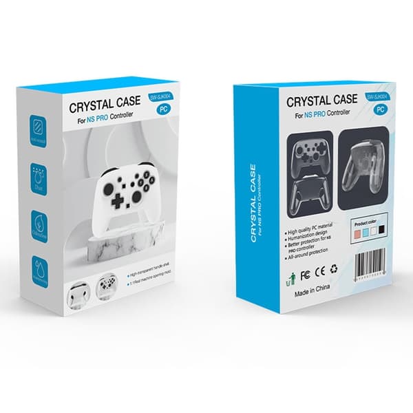Kompatibel med Nintendo Switch 2 Pro spilcontroller beskyttelsesetui Transparent
