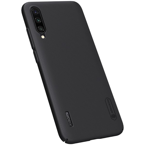 NILLKIN Frostet Hårdt Plastiketui til Xiaomi Mi A3 - Sort Black