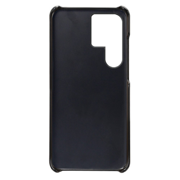 Samsung Galaxy S24 Ultra KSQ Pu-nahkapäällysteinen kuori kova kotelo Black