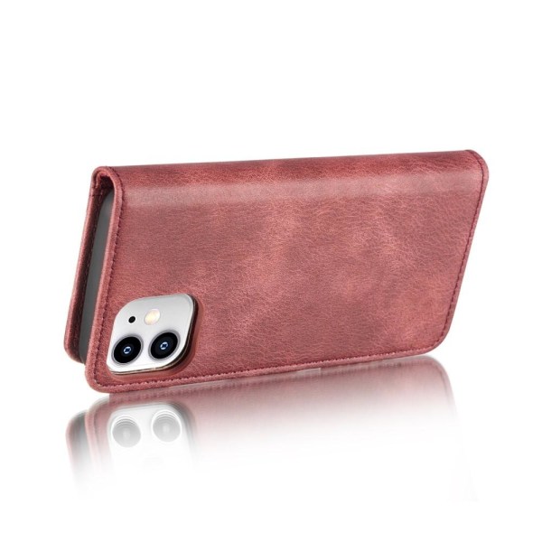 CASE iPhone 12 Mini Tyylikäs Lompakkokotelo - punainen Red