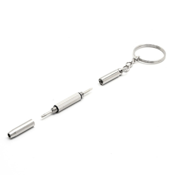 2 i 1 Mini skruvmejsel Silver