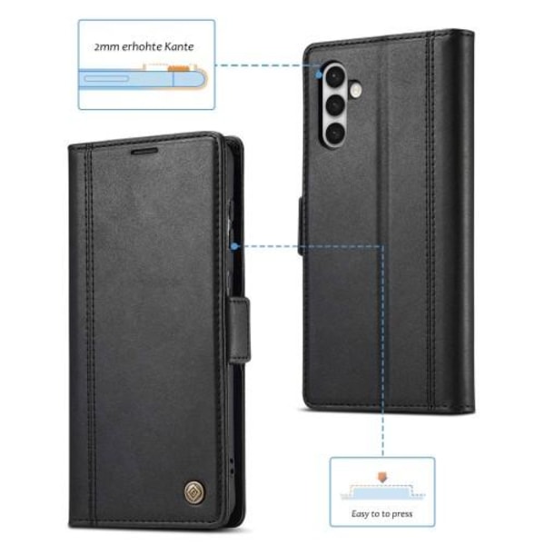 LC.IMEEKE Lompakkokotelo Samsung Galaxy S23 - Musta Black