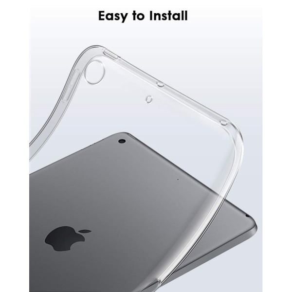 iPad 10.2 2021/2020/2019 TPU Skal - Transparent Transparent