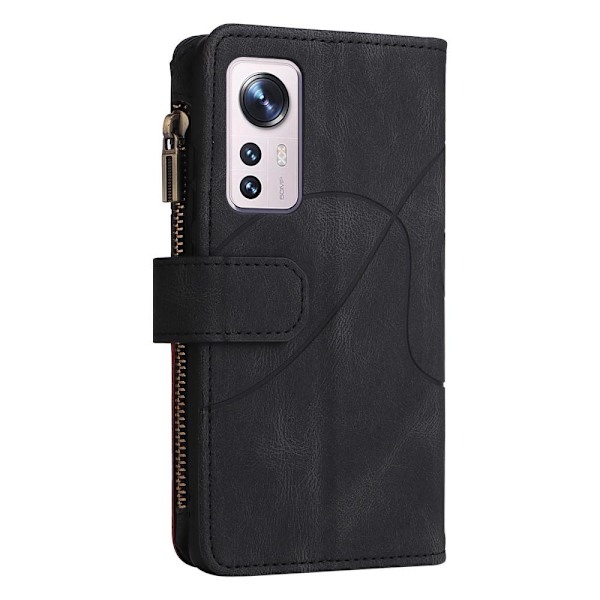 KT-monitoimisarja-5 Xiaomi 12 -puhelinkotelolle Black