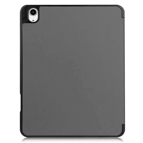 iPad Air 13 (2024) Kolminkertainen Teline Tabletin Suojakuori Kynäpidikkeellä Grey