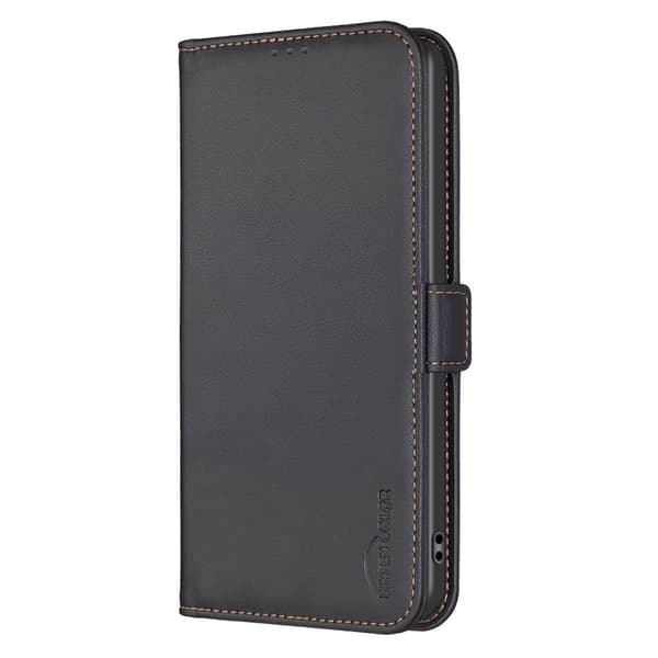 BINFEN COLOR til Samsung Galaxy A05s telefontegnebogsdæksel Black
