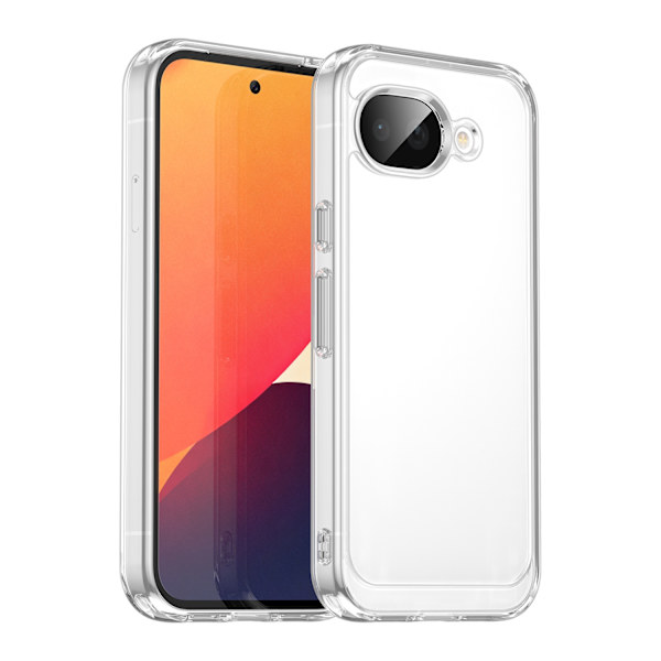 WANLONFENG mobildeksel med skjermbeskytter til Google Pixel 10a Transparent