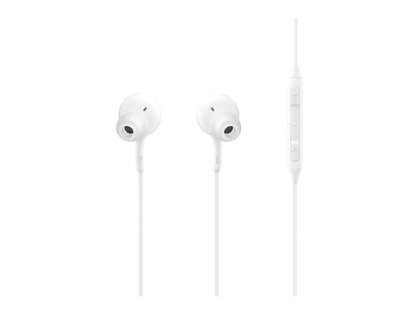 Samsung Stereo Headset EO-IC100 In-Ear høretelefoner Headset USB-C Hvid White