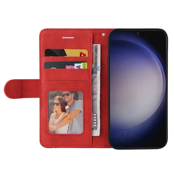 KT Lommebok - deksel til Samsung Galaxy S24+ - Rød Red