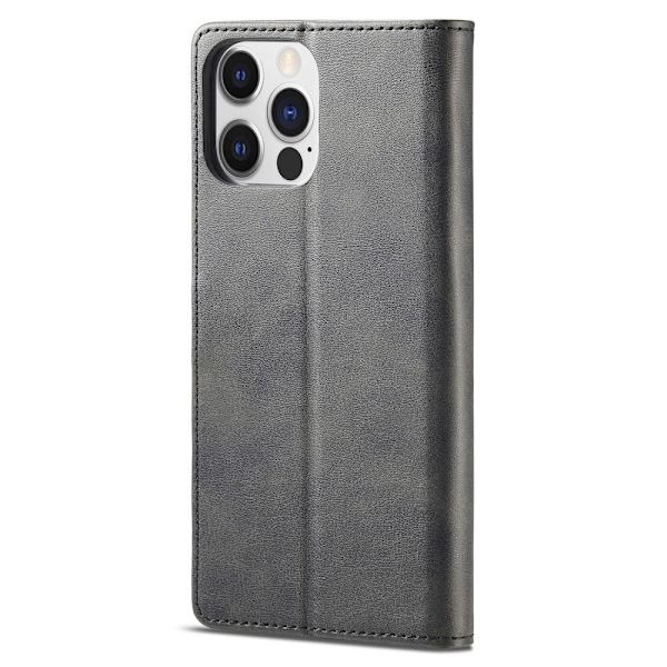 LC.IMEEKE Lompakkokotelo iPhone 15 Pro Max - Musta Black