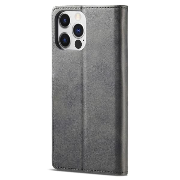 LC.IMEEKE Wallet Case till iPhone 15 Pro Max - Svart Svart
