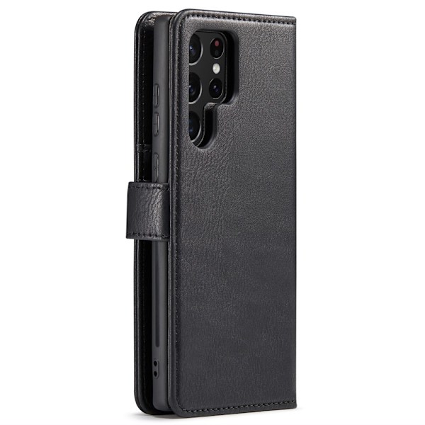 DG.MING Samsung Galaxy S24 Ultra irrotettava 2-in-1-lompakkokuori Black