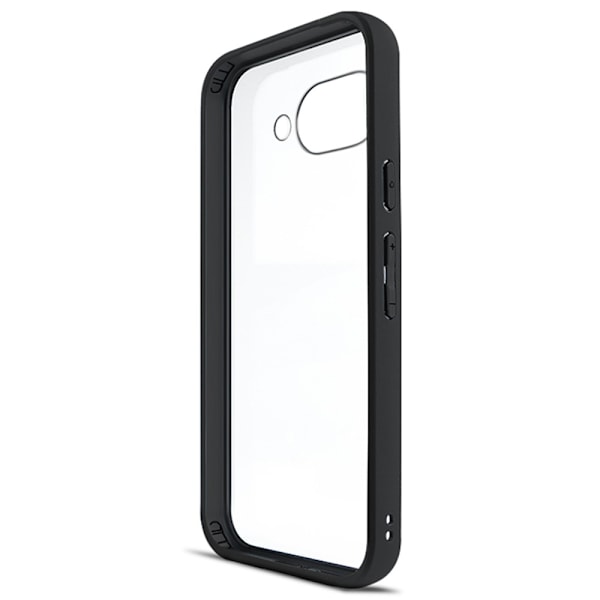 Google Pixel 9a Suojakotelo Vahvistetut Kulmat TPU+Acrylic Läpinäkyvä Puhelimen Kotelo Transparent
