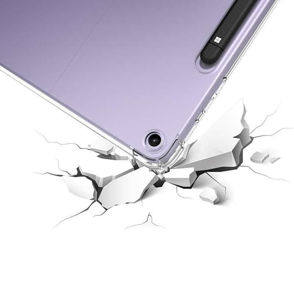 Gennemsigtigt cover til Microsoft Surface Pro 12 tommer stødsikkert TPU-cover Transparent