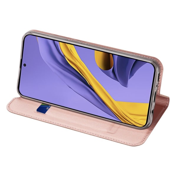 Samsung Galaxy A51 DUX DUCIS Skin Pro Series Stand Flip Case - R Gold