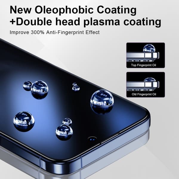 For iPhone 17 Anti-Spy Privacy Skjermbeskytter i Herdet Glass Black