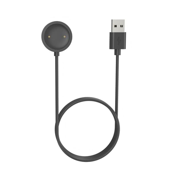 För Mibro Sport6 / Mibro S6 USB Laddningskabel docka 1m Svart