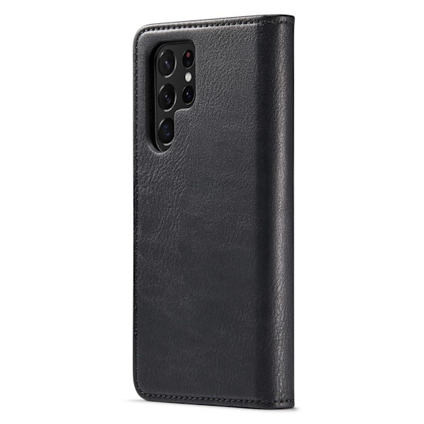 DG.MING 2 i 1 Plånboksfodral till Samsung Galaxy S25 Ultra Svart