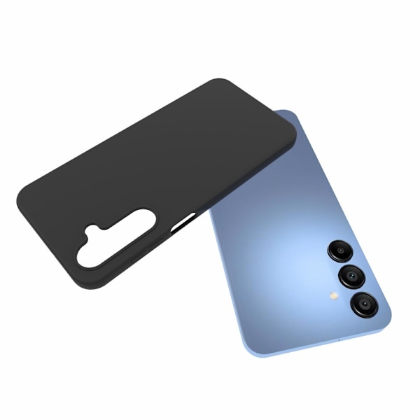 Til Samsung Galaxy A16 Case TPU Cover Bagside - Sort Black